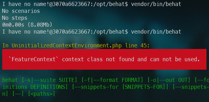 FeatureContext not found