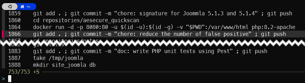 CTRL-R in ZSH