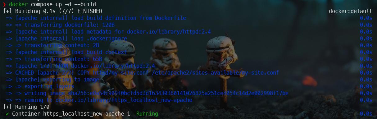 Docker run http